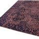 Tapis fait à la main turc contemporain des années 1980 199 cm x 283 cm tapis de laine bleue