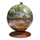Globe terrestrial ice cubes
