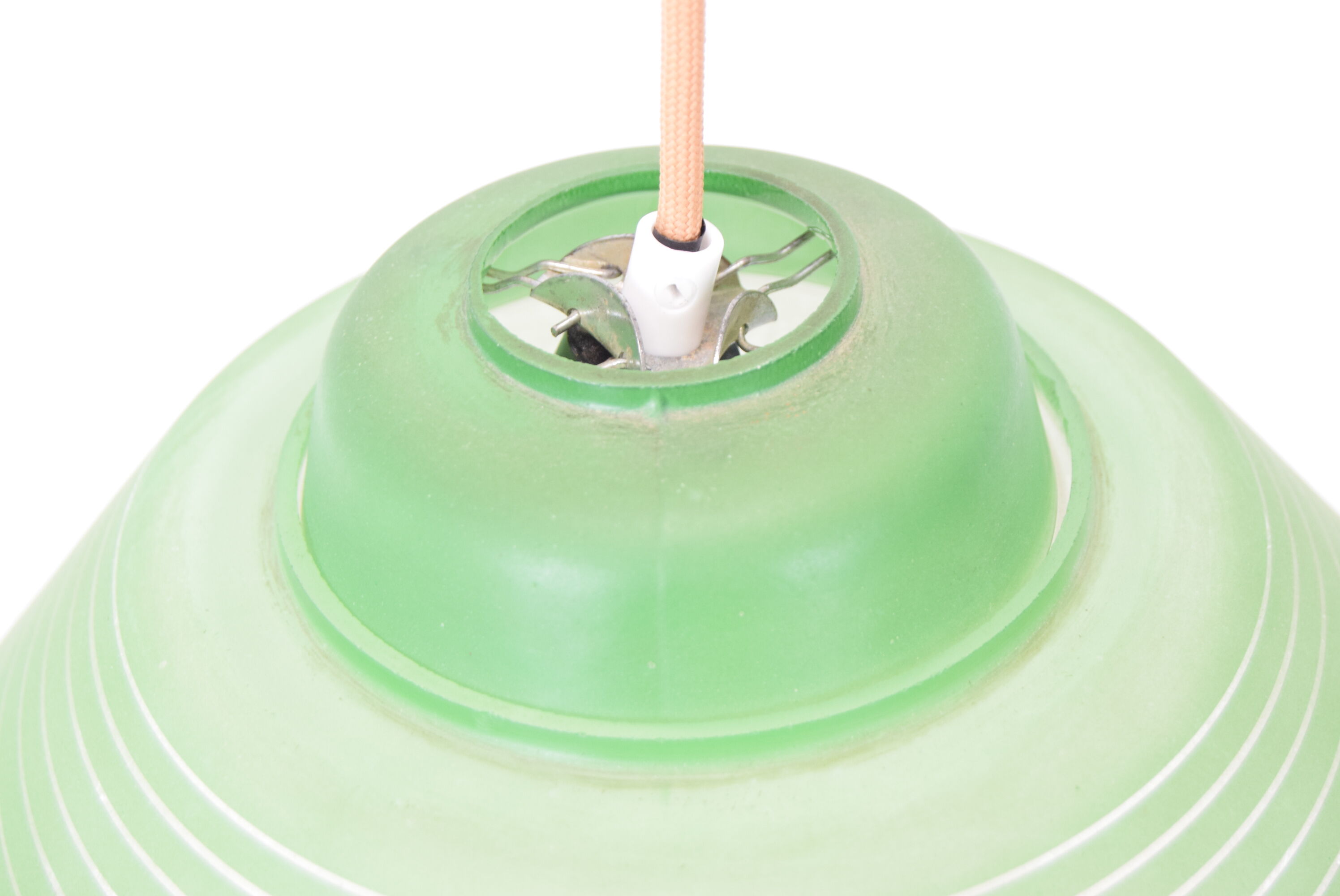 Suspension en verre, années 1960