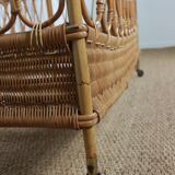 Rattan bed