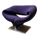 Artifort Ribbon chair designed by Pierre Paulin in 1960.