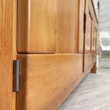 Enfilade en elme massif, REGAIN edition, circa 1980.