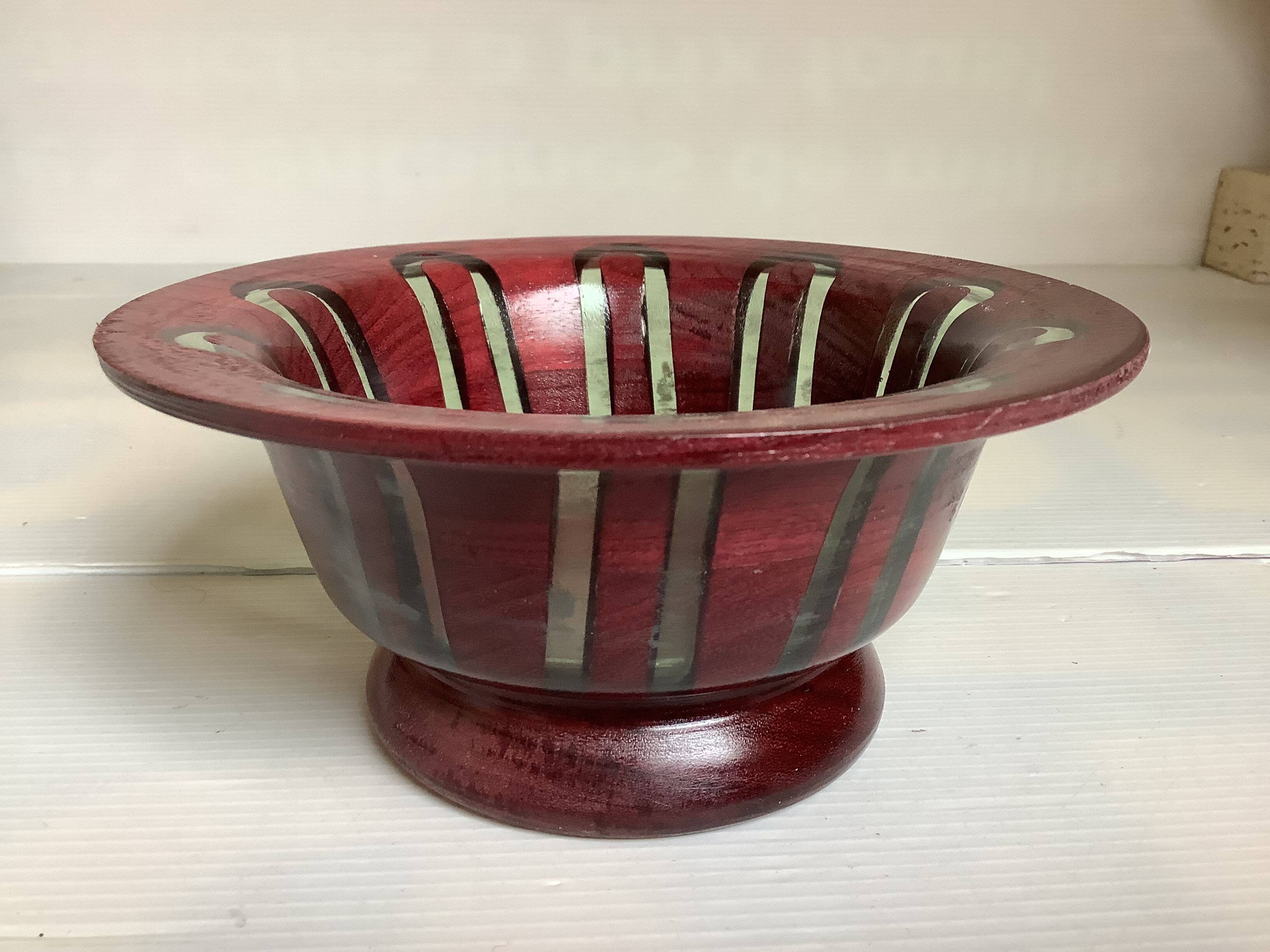 Wooden catchall Nopjes handcrafted woodturning