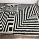 Large handmade pure natural wool Berber rug size 3/4 m