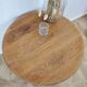 Table en bois ronde
