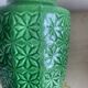 Vase W. Germany model 261-24 in green ceramic, 1960s-70s.