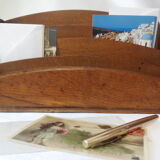 Set trieur vintage en bois