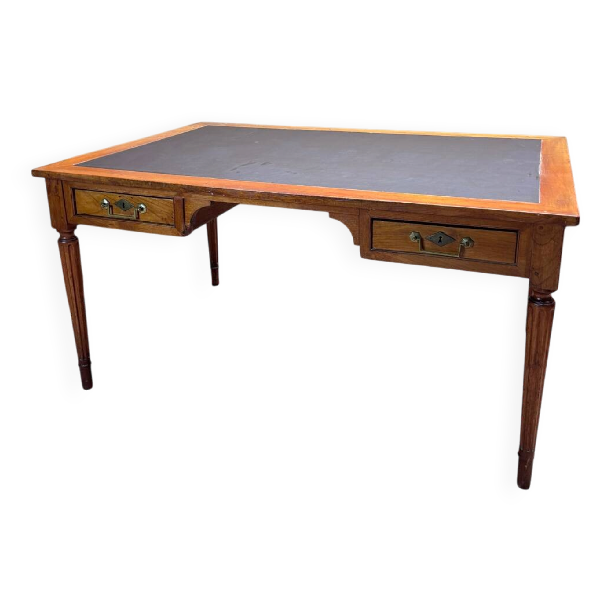 Mahogany desk in louis xvi style 19th century