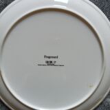 3 assiettes Fragonard