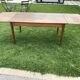 Table de ferme en merisier