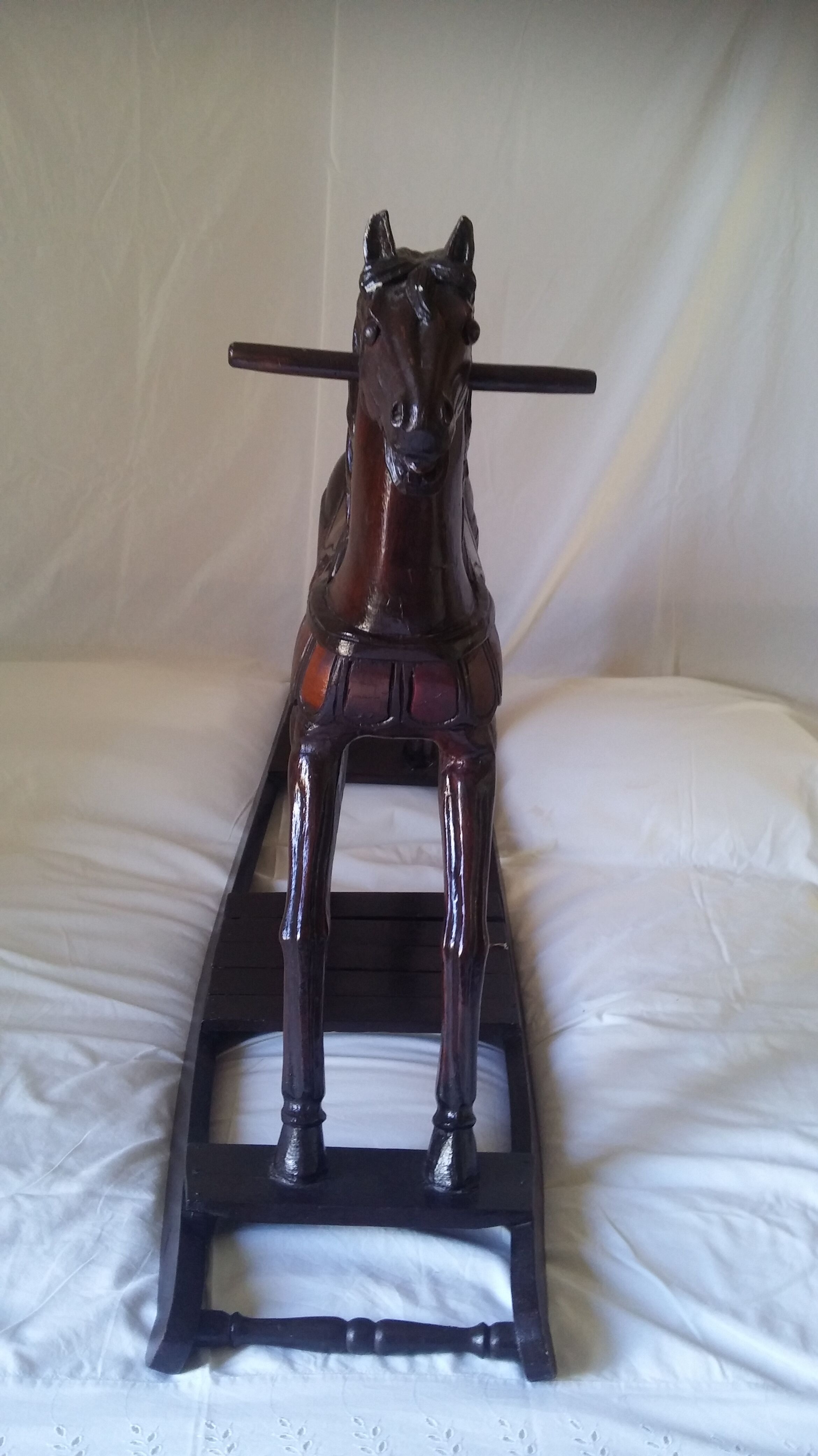 Cheval a bascule  bois