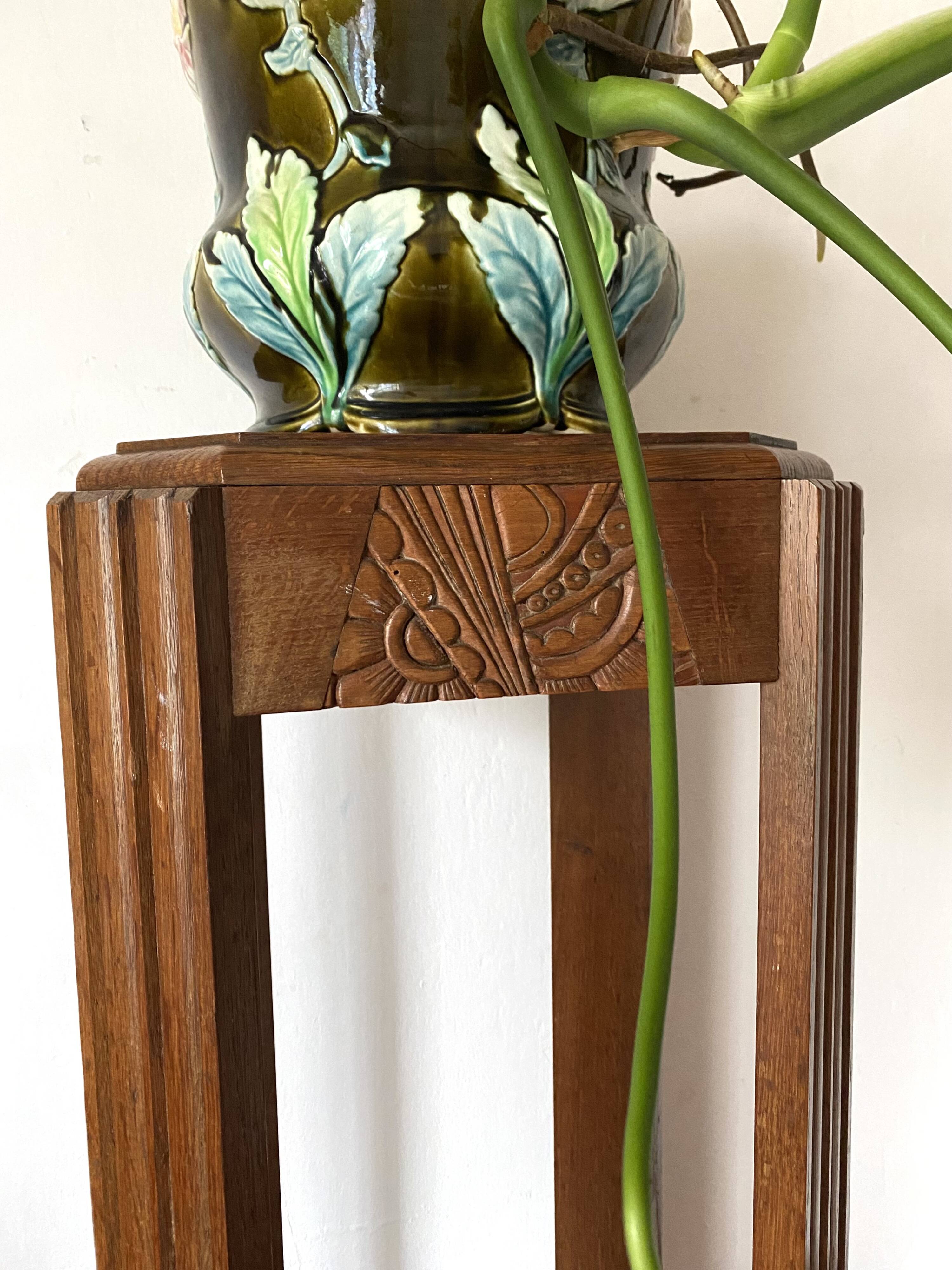 Art deco harness, plant holder
