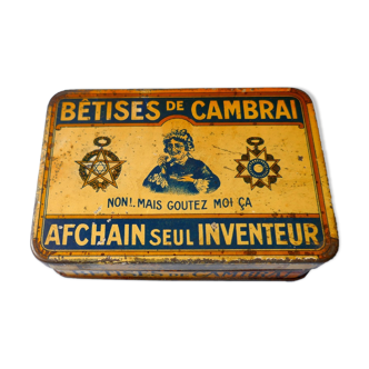 Metal box Bêtises de Cambrai