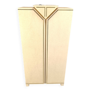 Meuble bar vintage en - bois