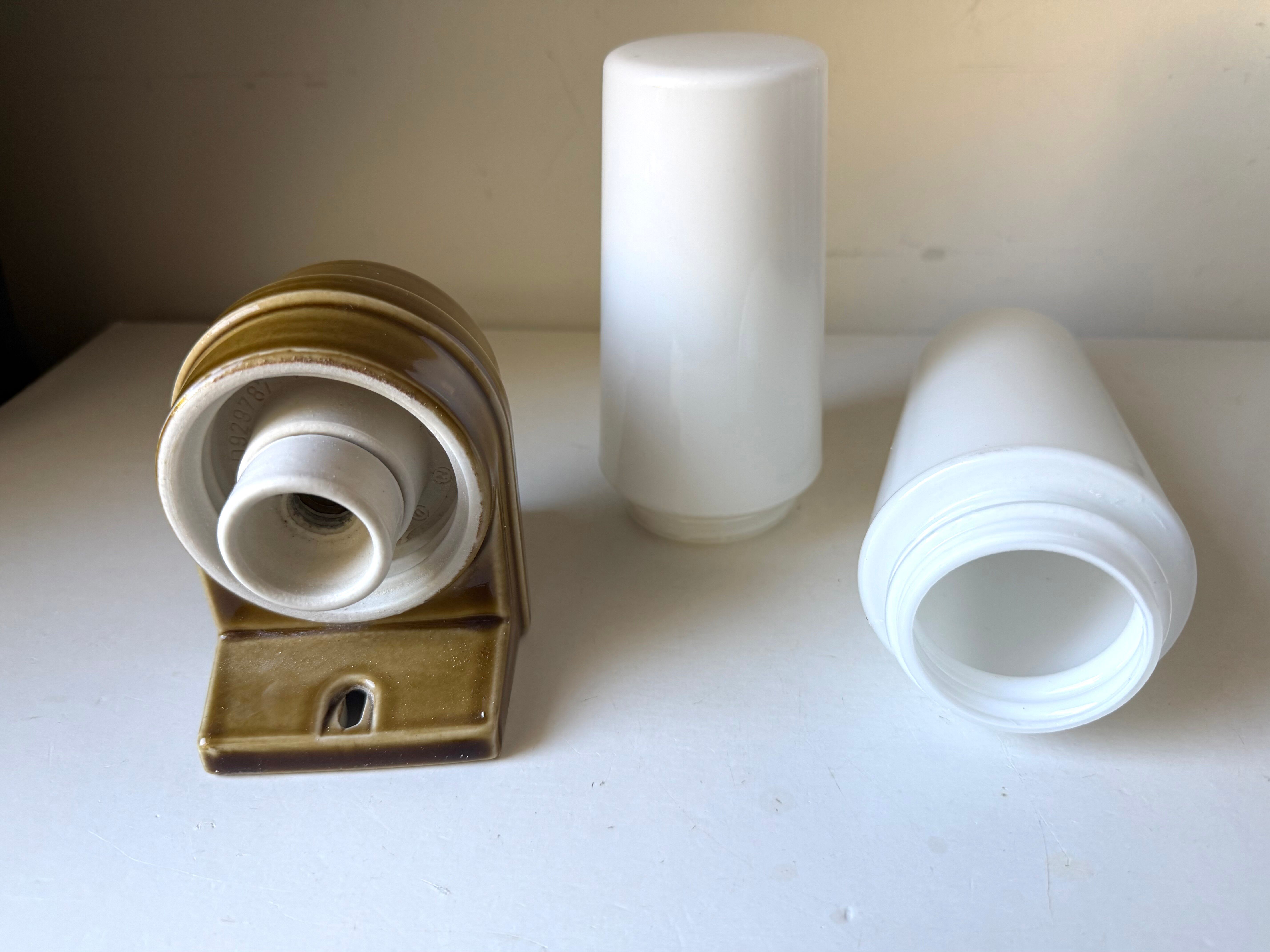 Swedish Midcentury IFO Bernadotte designed Bathroom light Double Sided
