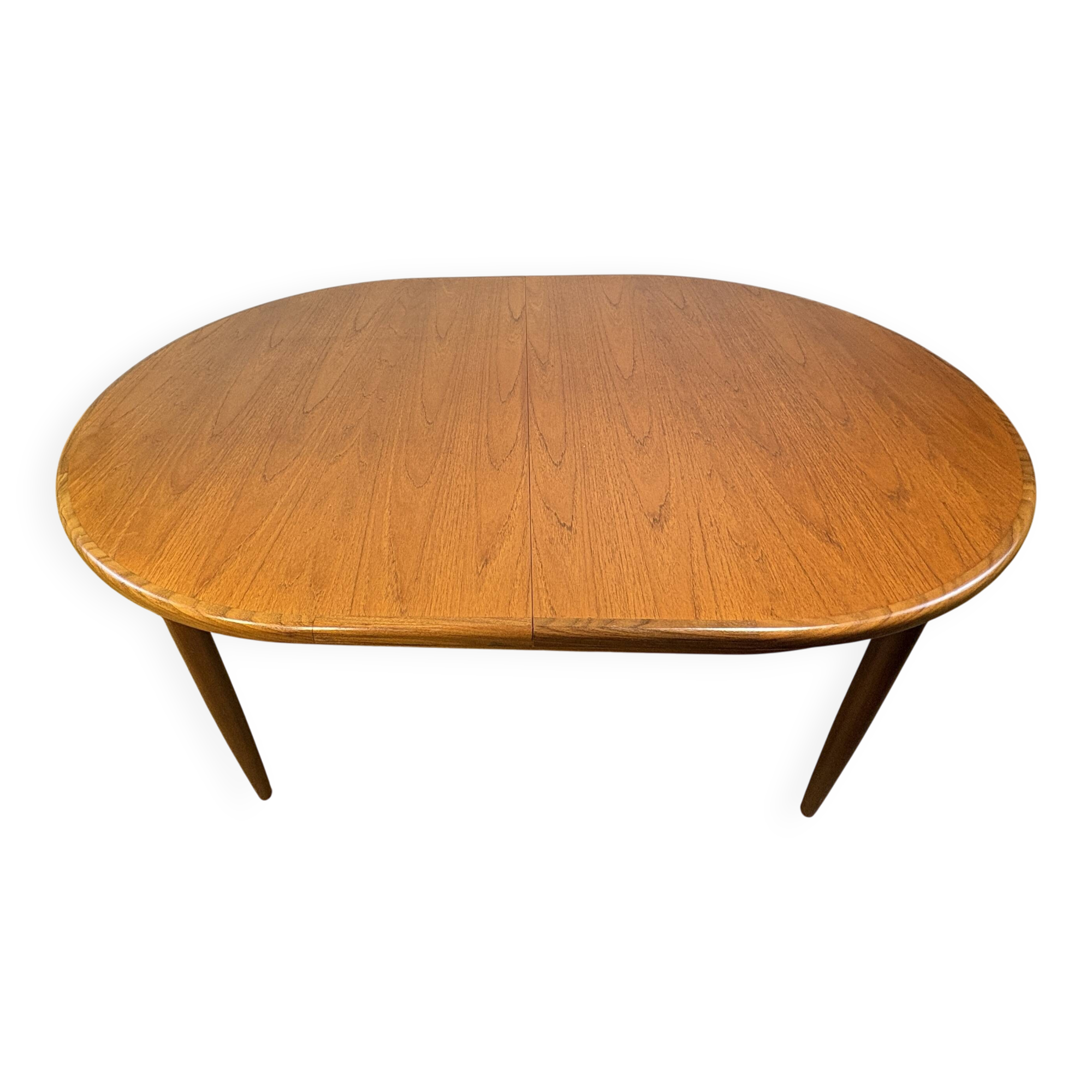 Mid-Century Retro Vintage Teak Oval Extending Dining Table by G Plan Fresco