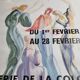 Dali exhibition poster, Galerie de la Colombe, Vallauris 1984 framed