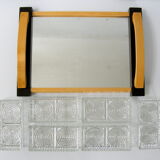 Aperitif mirror tray 1950