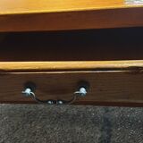 Solid oak farm table