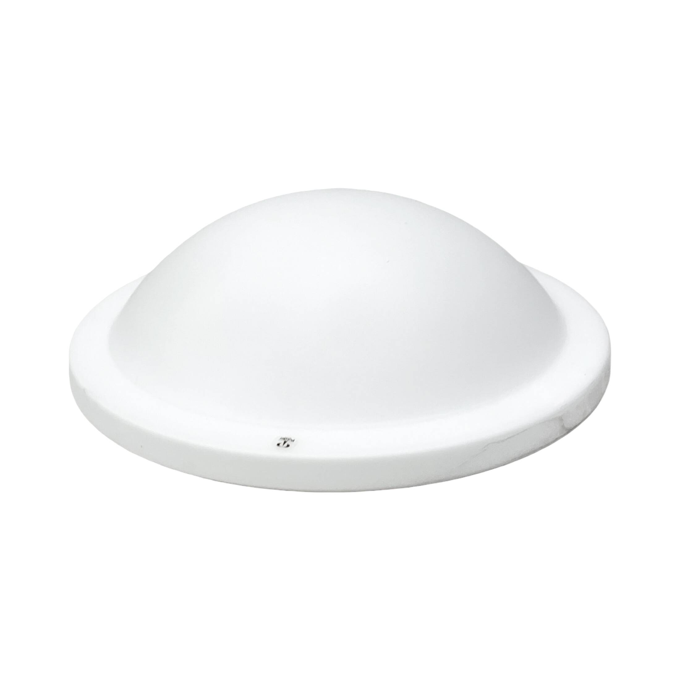 Peill & Putzler ceiling lamp – Germany, 1970s, opal glass, 40 cm, 3×E27
