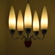 Mid-century design chandelier/napako,1960's.
