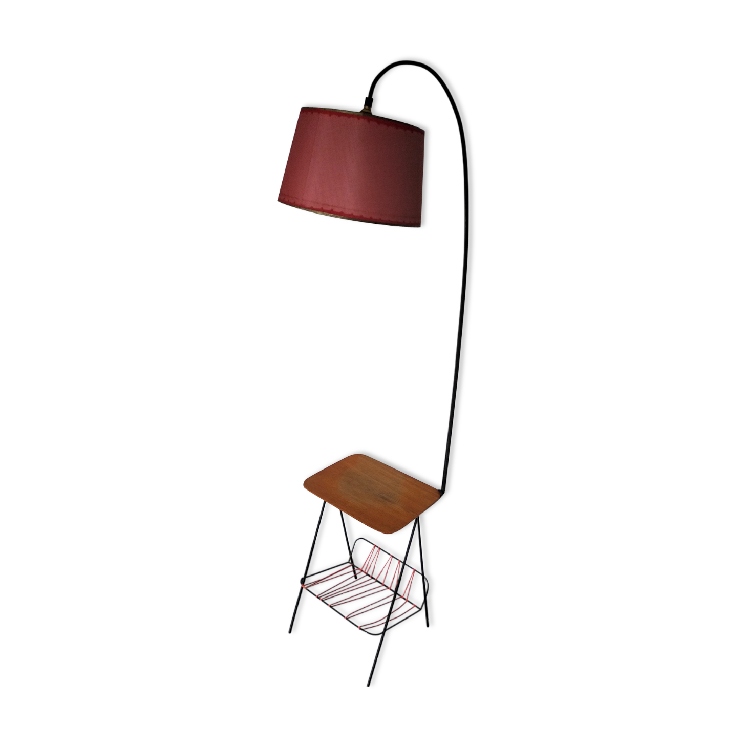 Vintage scoubidou lamppost