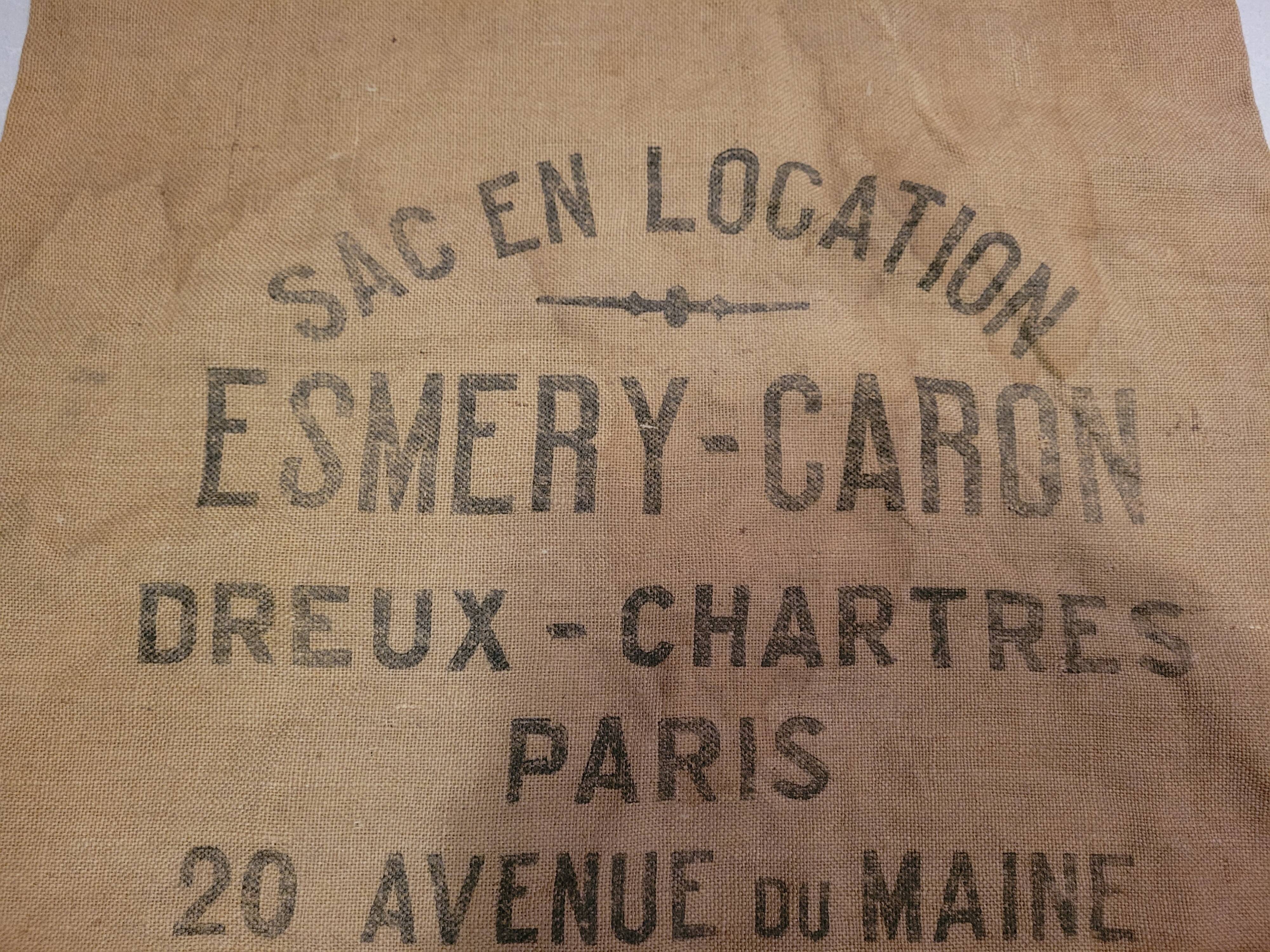Sac en toile de jute Coopérative agricole de la Mayenne