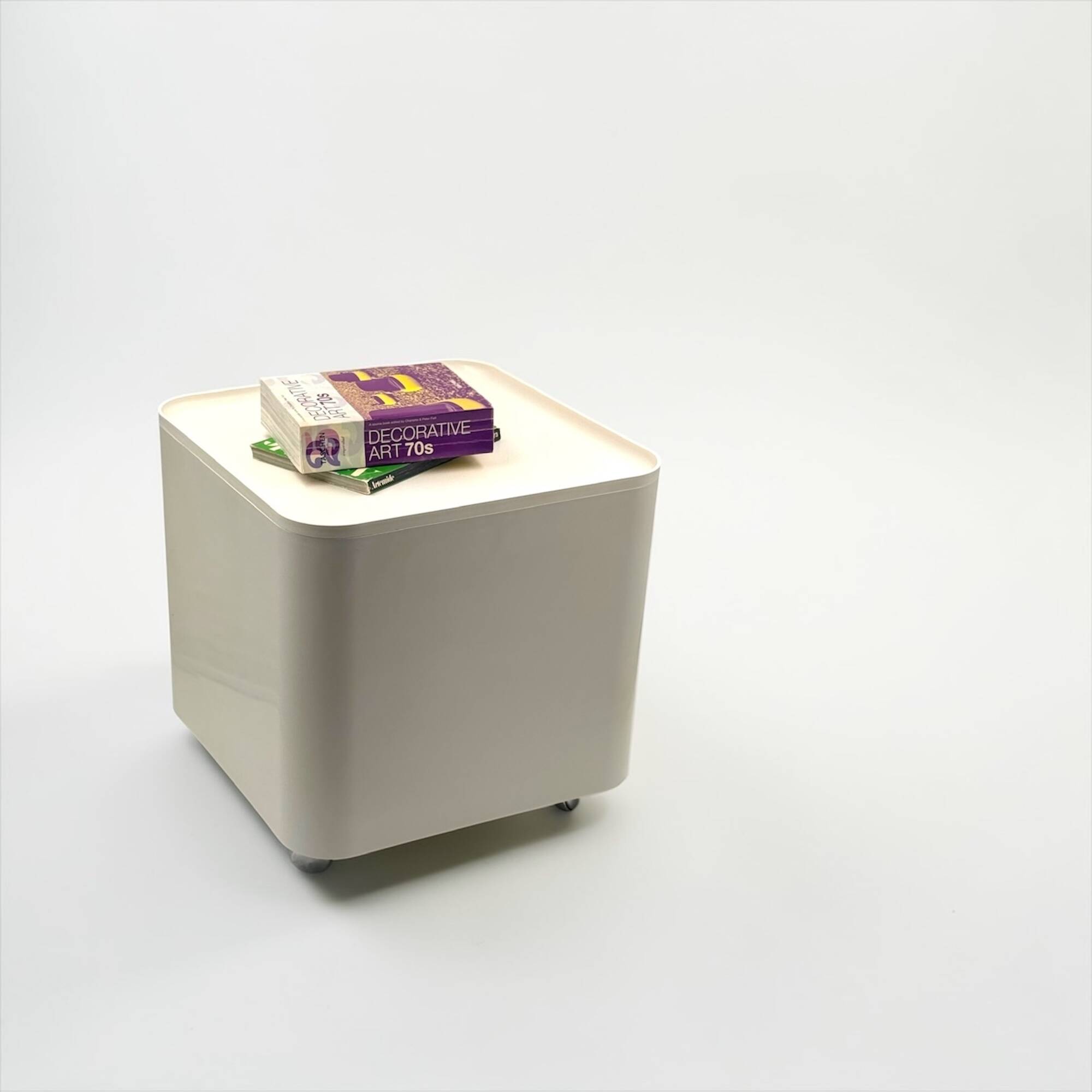 Cube de rangement design DIME Marcello Siard Longato Italie années 70