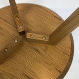 Lalinde model round coffee table in oak