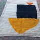 Traditional hand-woven Beni Ouraine rug, size 210 x 305 cm