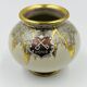 Miniature vase Dümler Breiden Höhr gold model representing vintage
