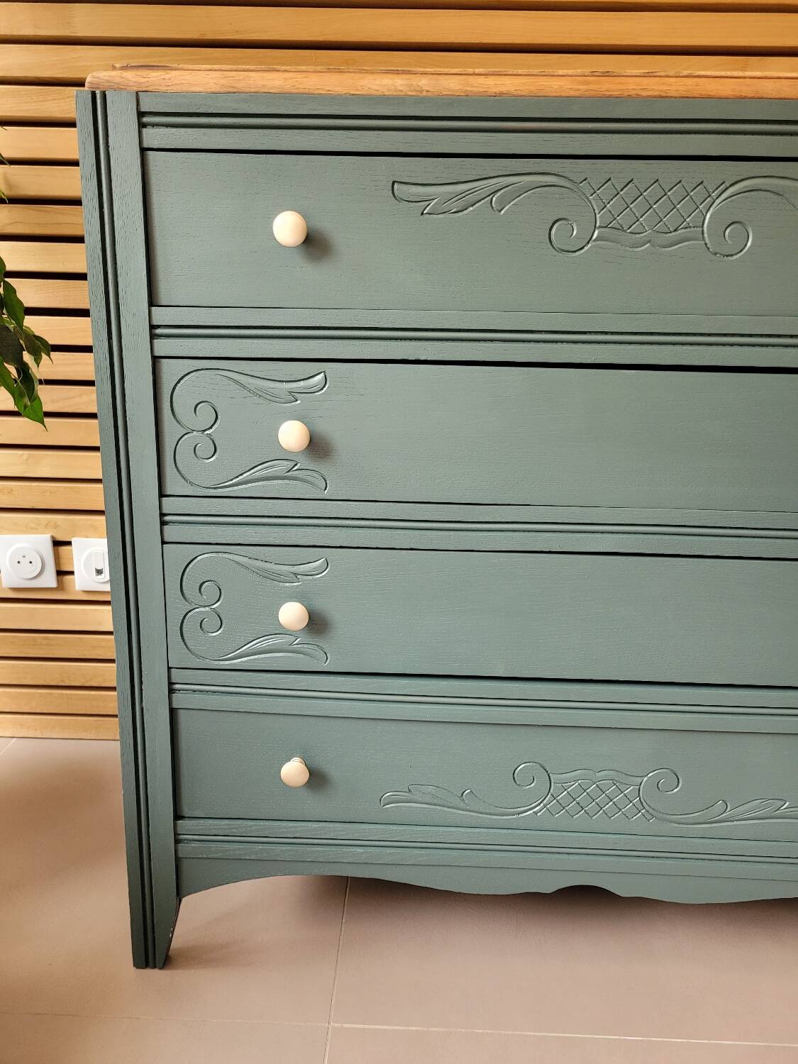 Commode art déco vintage