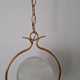Hollywood regency sphere pendant light