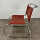 MR10 Mies Van Der Rohe chair, leather, 1980s