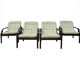 Lounge Easy Chairs by Bror Boije for Dux Miljo Expo, Sweden 1980s, Set of 4
