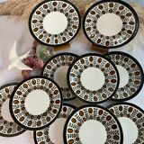 Boch dessert plates 1966