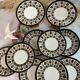 Boch dessert plates 1966