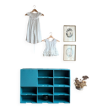 Large vintage wooden mail sorter (refurbished)