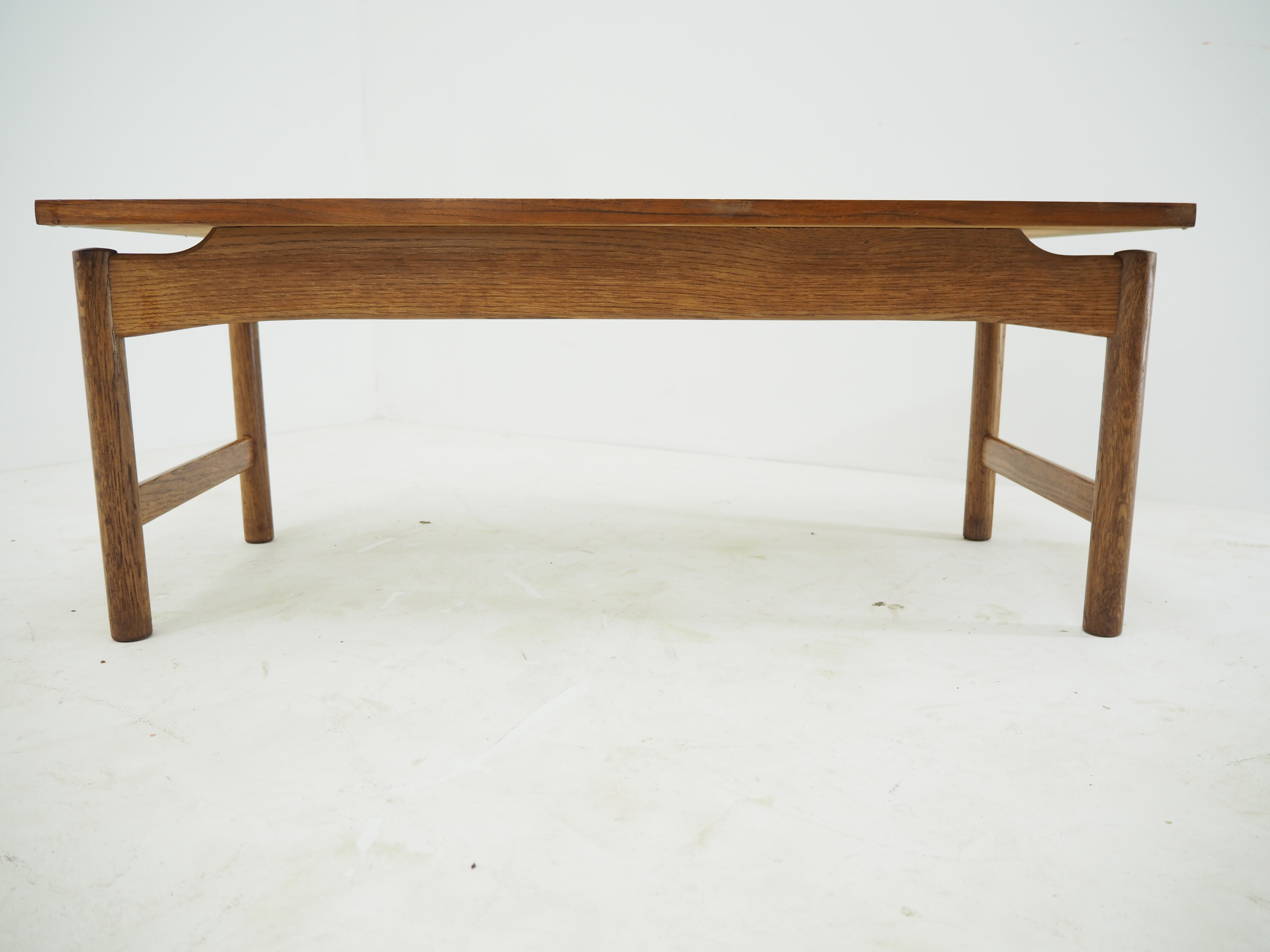1960 Teak and Oak Coffee Table by Krasna Jizba ,Czechoslovakia