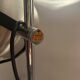 Lampadaire vintage en forme de boule oculaire Anvia
