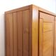 Armoire dressing vintage Maison Regain en orme des années 70 80