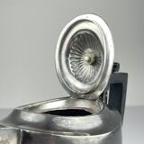 Antique silver-plated coffee pot from Sheffield, 1890s.