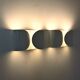 White "Foglio" wall lights by Tobia & Afra Scarpa for Flos, 1960s.