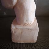 Bust woman terracotta - Inspiration Modigliani