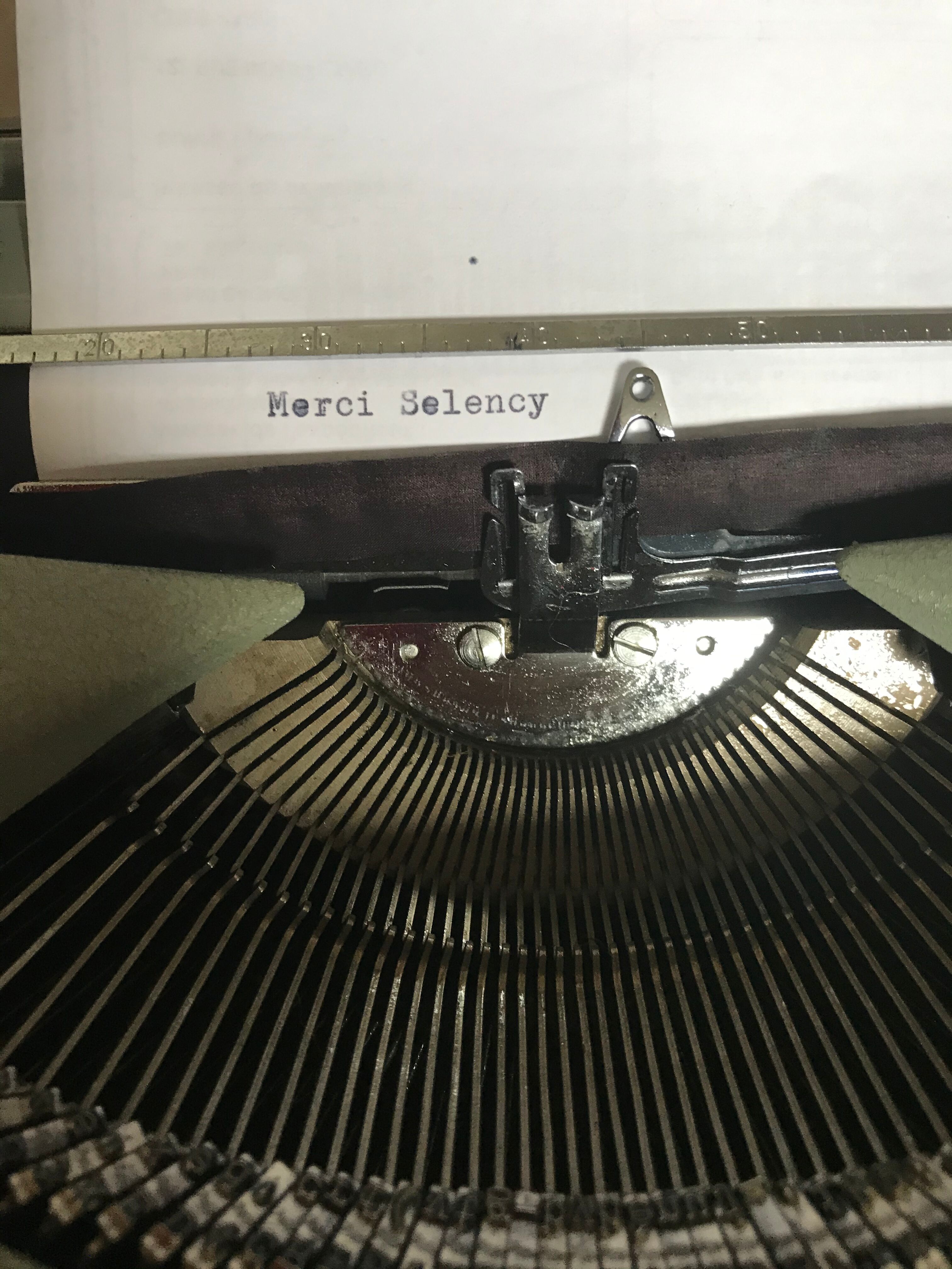 Hermes baby typewriter