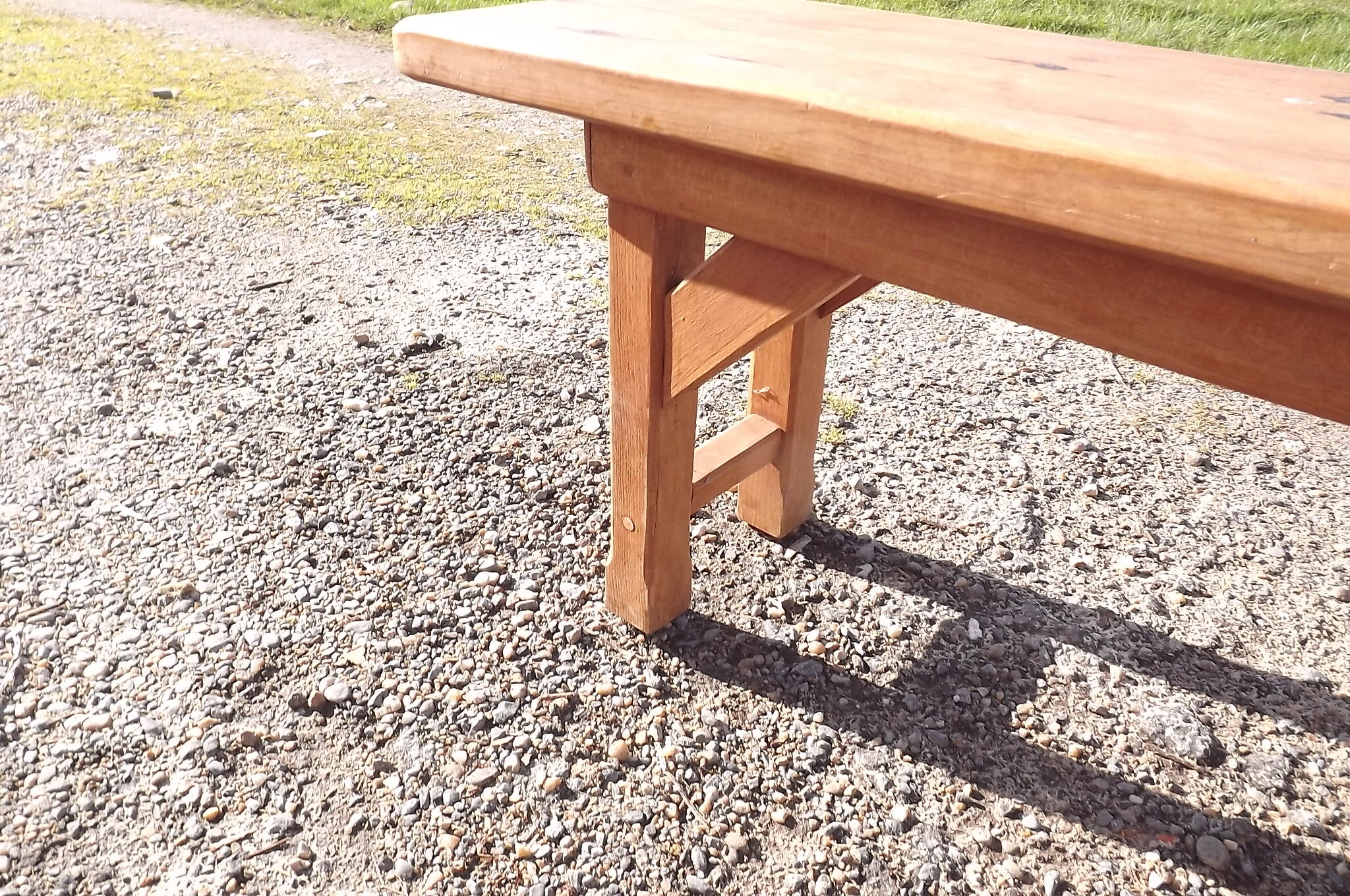 Pine bench