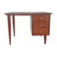 Vintage teak desk 60s