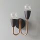 Vintage wall lamp, Italian design, 50s