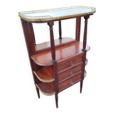Commode ancienne style louis xvi avec plateau marbre