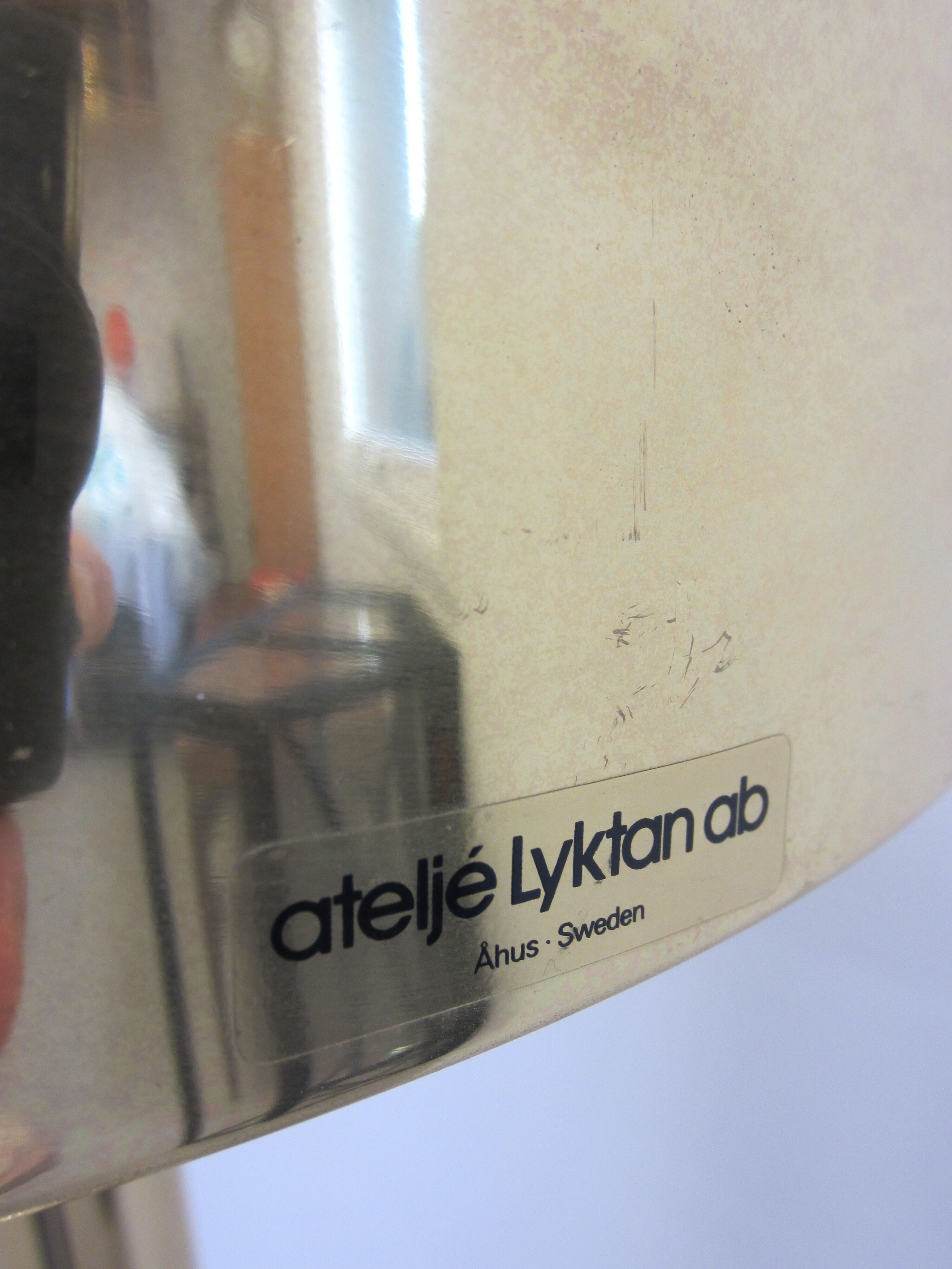 Scandinavian Bumling floor lamp by Anders Pehrson for Ateljé Lyktan